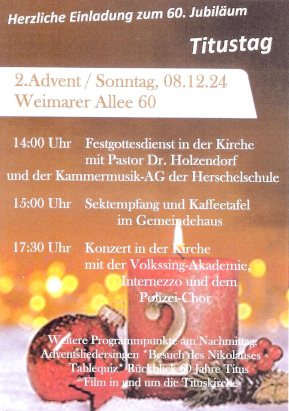 konzert beim titustag